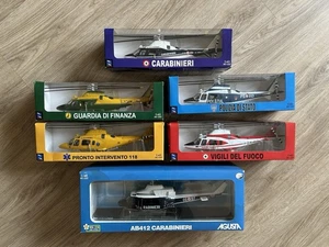 Elicotteri 1/43 Newray e 1/48 Carabinieri Polizia Finanza Vigili Del Fuoco - Foto 1 di 4