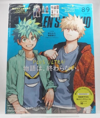 MEN's NON-NO Aug/Sep 2025 My Hero Academia Cover w/ Acrylic Stand Japan Magazine - Image 1 of 2