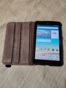 LG G Pad 7.0 LTE LG-V410 AT&T 16GB Black 60GB SD Card with Auto-Lock Cover - Zdjęcie 1 z 14