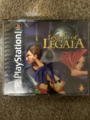Legend of Legaia ( Sony PlayStation 1 PS1 ) CIB - NM Disc - Black Label - Image 1 of 4