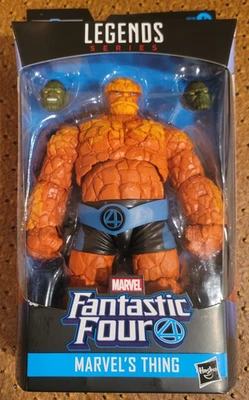 Marvel Legends The Thing Fantastic Four 4 Super Skrull BAF Wave en paquete Foto 1 de 2