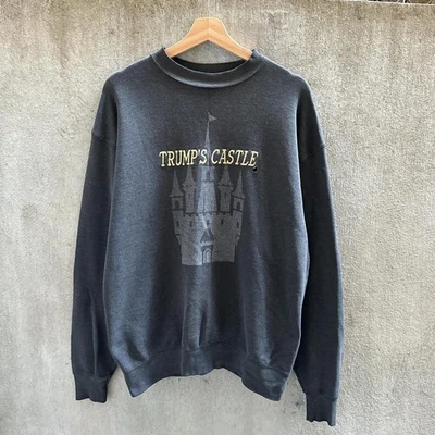 H.l Miller Sweatshirt Vintage 90s Pullover Crewneck Long Sleeves Gray Size XL - Image 1 of 4