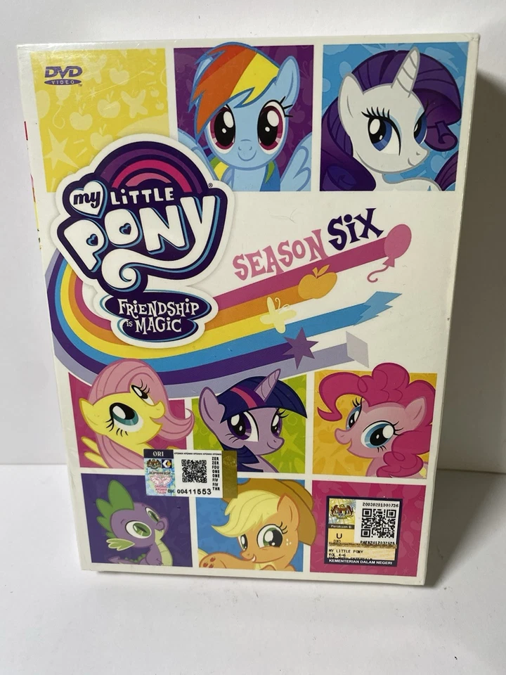My Little Pony Friendship is Magic Complete Season 6 Dvd Box Set US Import NEW - Image 1 of 2