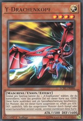 YuGiOh Y-Drachenkopf LCKC-DE006 Ultra Rare Neu unl. - Bild 1 von 2