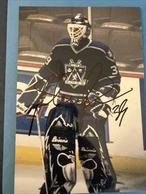 L.A. Kings Felix Potvin Autographed 4x6” Mel Bailey Photo — 第 1/3 张图片