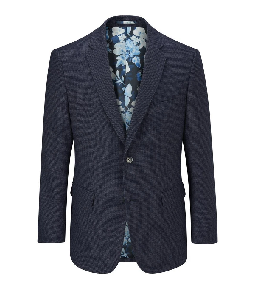 Skopes Boyd Ajuste a Medida Chaqueta para Hombre en Azul Marino - Imagen 1 de 1