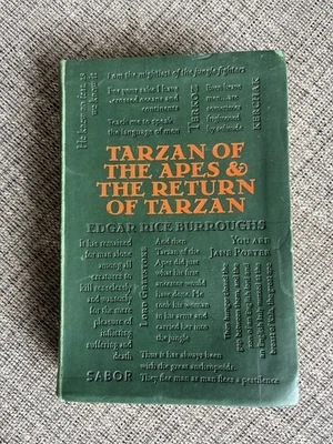 Tarzan Of The Apes & The Return Of Tarzan, Word Cloud Classics, Leather - image 1 of 4