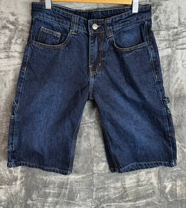 Carhartt B342 Herren Denim Carpenter Work Shorts Blau W32 Relaxed Fit - Bild 1 von 18