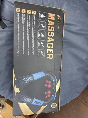 Massageador de costas WOQW, massageador aquecido para pescoço e costas e corpo - Imagem 1 de 3