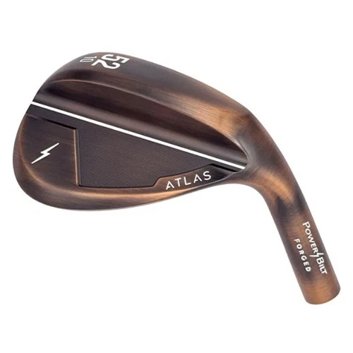 POWERBILT ATLAS BRONZE FINISH WEDGES .370 (HEADS ONLY) - Image 1 of 3