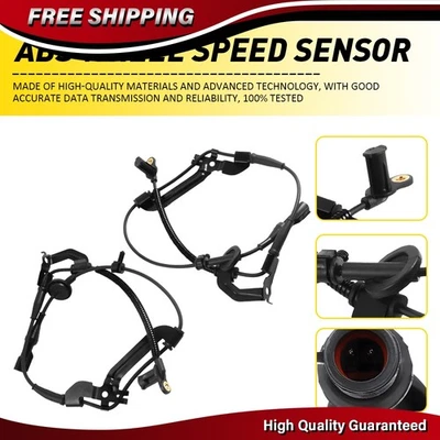 2PCS Front Left+Right Side ABS Wheel Speed Sensor For 2001-2009 Mazda Tribute - Image 1 of 4