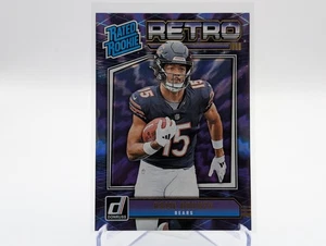 2024 Panini Donruss ROME ODUNZE #12 Rated Rookie Retro Chicago Bears RC - Picture 1 of 2