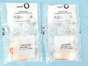 108232703 MPS100E-112 PowerSUM M-Series Cat5e U/UTP Jack Orange - QUANTITÉ DE 2 - Photo 1/3