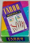 Pack de cartes de recharge TABOO 1 1989/1990 extension pour jeu de société Milton Bradley