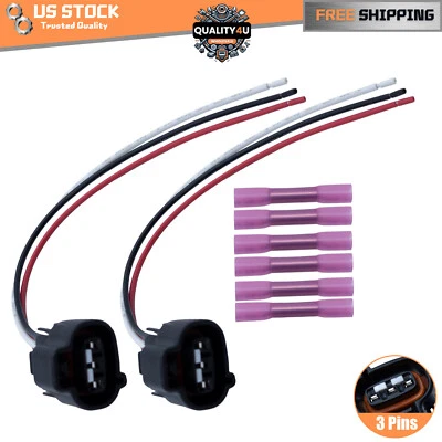 2x For HONDA ACURA Connector of Transmission Input Sensor / Vehicle Speed Sensor Foto 1 de 4