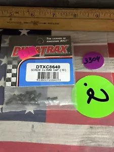 DURATRAX DTXC8640 {3X8mm} CAP SCREWS {10pc.} NewInPack USA Shipped - Picture 1 of 4