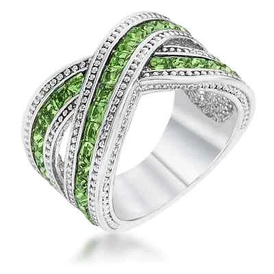 Twisting Green Band - Image 1 of 2
