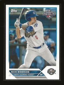 2023 Topps Pro Debut Nick Biddison Base Card Rancho Cucamonga Quakes (#PD-176) - Picture 1 of 2