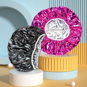 Gorro de ducha reutilizable para mujer salón de belleza 10 piezas salón acondicionamiento profundo súper grande - Imagen 1 de 17
