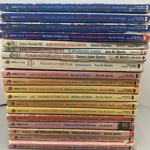 19 Baby-Sitters Club Book Lot - Club , Super Specials , Mysteries, Little Sister - Picture 1 of 13