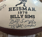 Signed Billy Simms Heisman Year 1978 Logo Ball W Jsa Cert