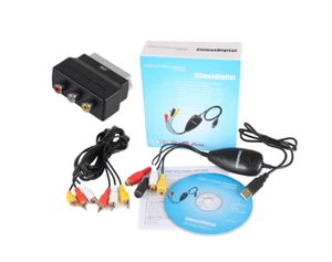 ClimaxDigital VCAP302 VHS Video & Camcorder Tapes to PC/DVD Kit Windows & Mac - Afbeelding 1 van 3
