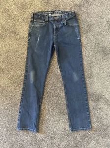 Carhartt Straight Fit Mens 30x29 Blue Denim Workwear Jeans - Picture 1 of 9