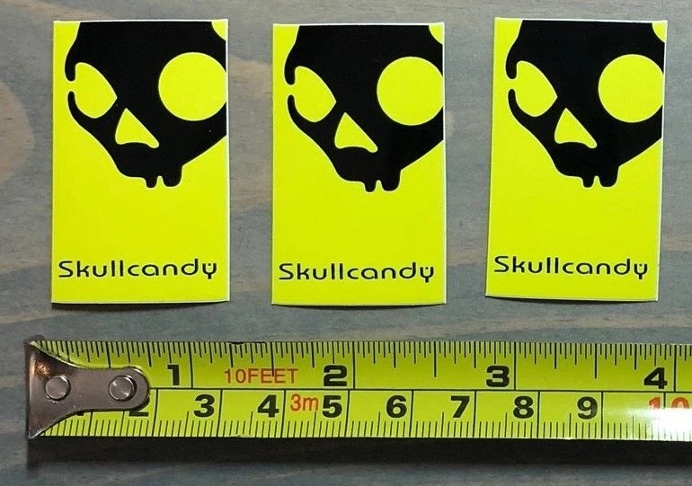 Skullcandy Sticker Pack Headphones Decal Ear Buds Snowboard Ski Skate Surf