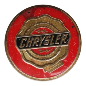 Chrysler 1950s General Mills Cereal Metal Automobile Car Emblems - Picture 1 of 2