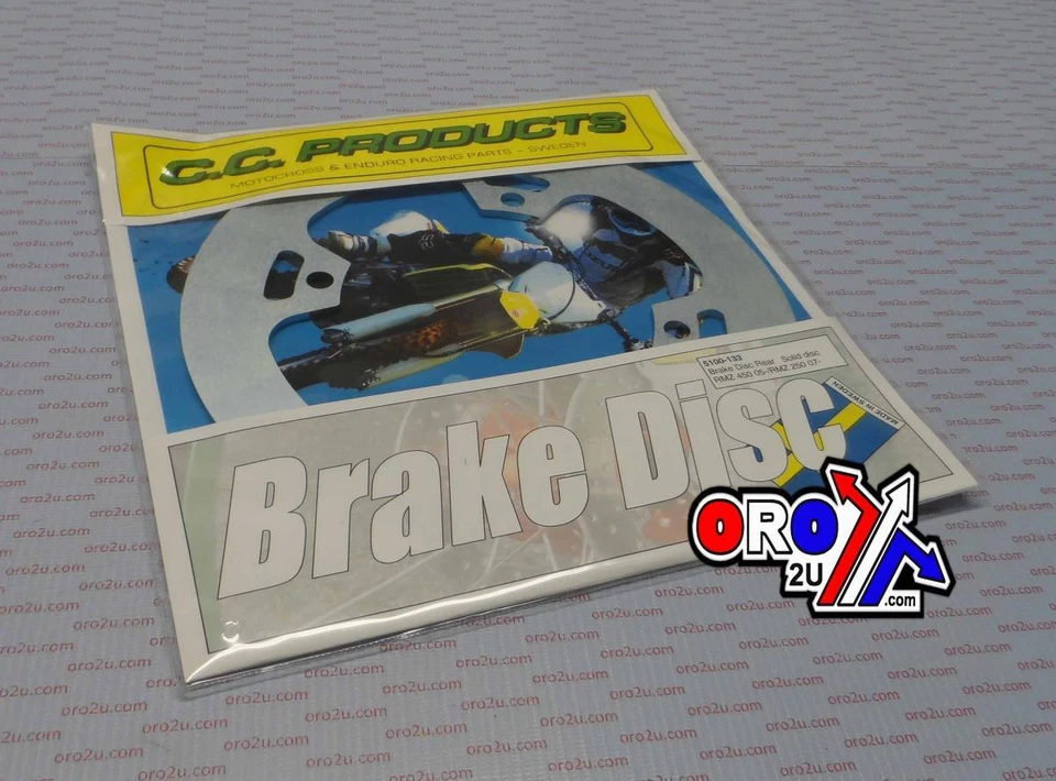 FRENO DE DISCO TRASERO SUZUKI RMZ250 07-24 RMZ450 05-24, RMX450Z 10-19, CENTRO CRUZADO Foto 1 de 1