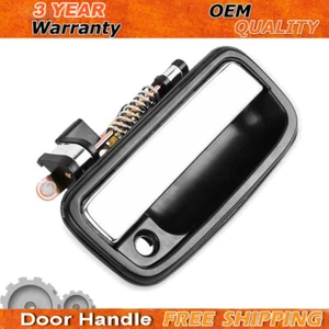 Front RH Passenger Side Outside Black Door Handle for 1995-2004 Toyota Tacoma - Picture 1 of 6