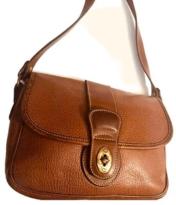 2CMPTMTS COACH SHERIDAN MAYFIELD SCHULTERTASCHE CROSSBODY TASCHE BRAUN LEDER - Bild 1 von 10