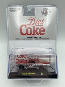 M2 Machines Diet Coke 1970 Ford Torino Cobra A12 1/64 Scale FREE SHIPPING - Picture 1 of 4