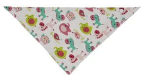 Baby Bandana Bibs - Animals and Hearts - Picture 1 of 2