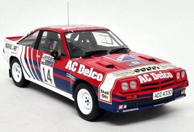 IXO MODELS 1:18 AUTO OPEL  MANTA  400 #14 J. McRAE  RAC RALLY 1985   18RMC098.20 - Immagine 1 di 4