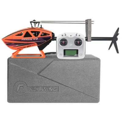 FlyWing FW450L V3 GPS Helicopter w/ ACE Flight Controller RTF (Orange) - Image 1 of 4