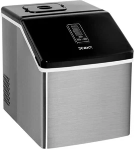 Ice Maker Machine, 3.2L Stainless Steel Portable Countertop Icemaker Cube Makers - Picture 1 of 10