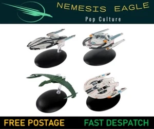 STAR TREK ONLINE SHIPS COLLECTION EAGLEMOSS AVENGER AELAHL EUROPA EDISON RARE - Picture 1 of 14