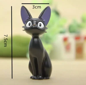 1pc Resin Hayao Miyazaki Kiki's Delivery Service JiJi Cat Action Figure Toy - Picture 1 of 5