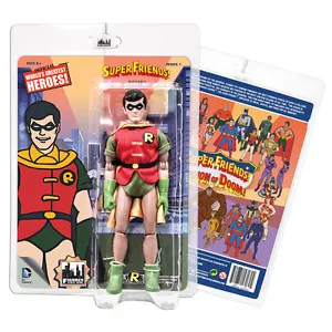 Super Friends Retro Style Action Figures Series 1: Robin by FTC - Picture 1 of 2