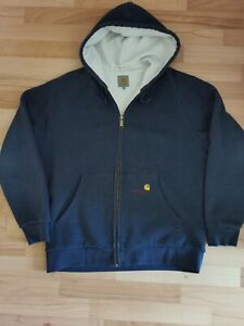 Carhartt Hooded Thermal Lined ZIP Jacket   Rarität   Rutland  Sweatshirt XL / L