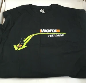 Worx Test Drive. Try it. Mow it. Own it. T Shirt 100% Cotton Men's Large W/O tag - Picture 1 of 3