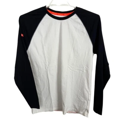 Superdry Blanco Negro Manga Larga Raglán Talla XXL Foto 1 de 4