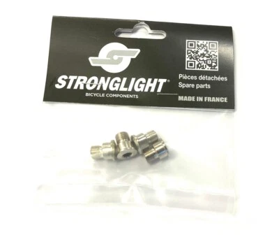 Stronglight Chainring Bolt 4 Piece Screw Set M8 x 0.75mm Fits Shimano 11 Speed - Image 1 of 3