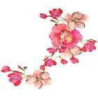 Embellishments Long Diy Flower Clothing Embroidery Applique Blossom Sticker Bi