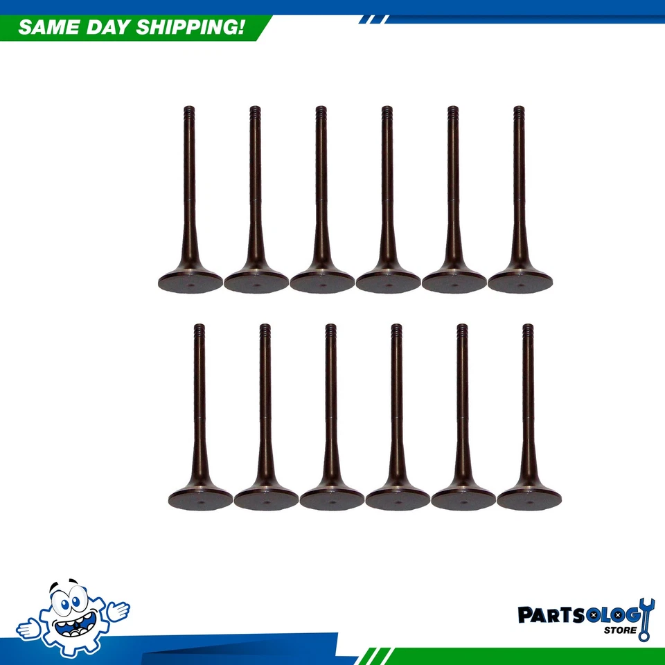 Kit de válvula de admisión de escape DNJ VK121137 para 01-11 Chrysler Dodge 3,3 L 3,8 L OHV 12 V Foto 1 de 1