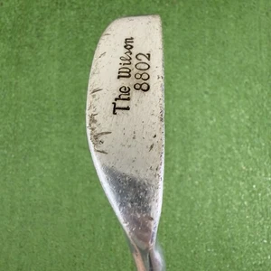 The Wilson 8802 Napa Heel Shafted Blade Putter Right Handed 35” - Picture 1 of 9