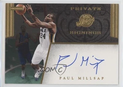 2010 帕尼尼多产品/多年插入私人签名 Paul Millsap 签名 — 第 1/2 张图片
