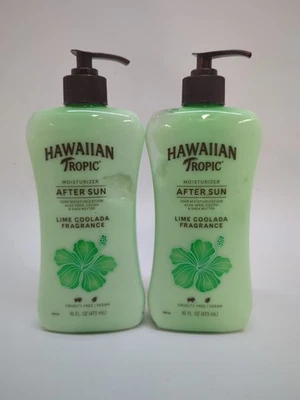 Crema hidratante para después del sol Hawaiian Tropic Lime Coolada 16 fl oz paquete de 2 Foto 1 de 4