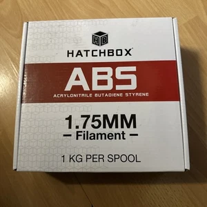 Hatchbox 1.75mm  ABS 3D Printer Filament True WHITE  - Picture 1 of 3